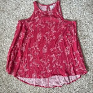 Old Navy Sz Small Pink Sleeveless Blouse